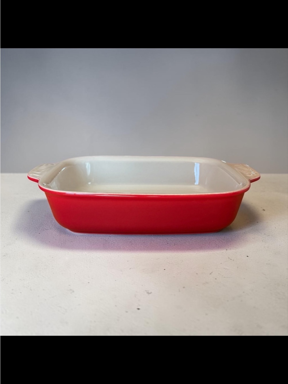 NEW, ZWILLING Germany Rectangular Ceramic Baking Dish Red 12” Oven Bakeware